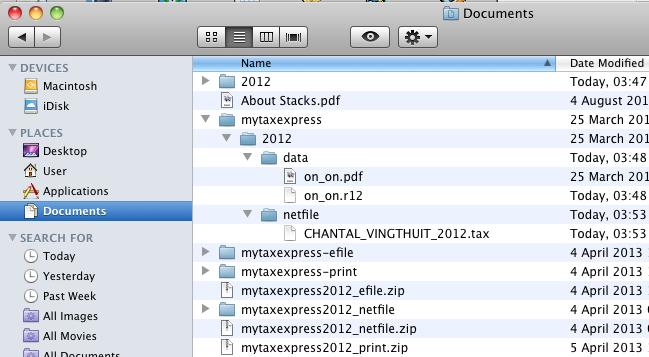 Mac Data File