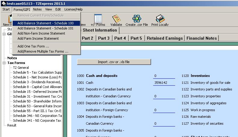 form menu add sch100