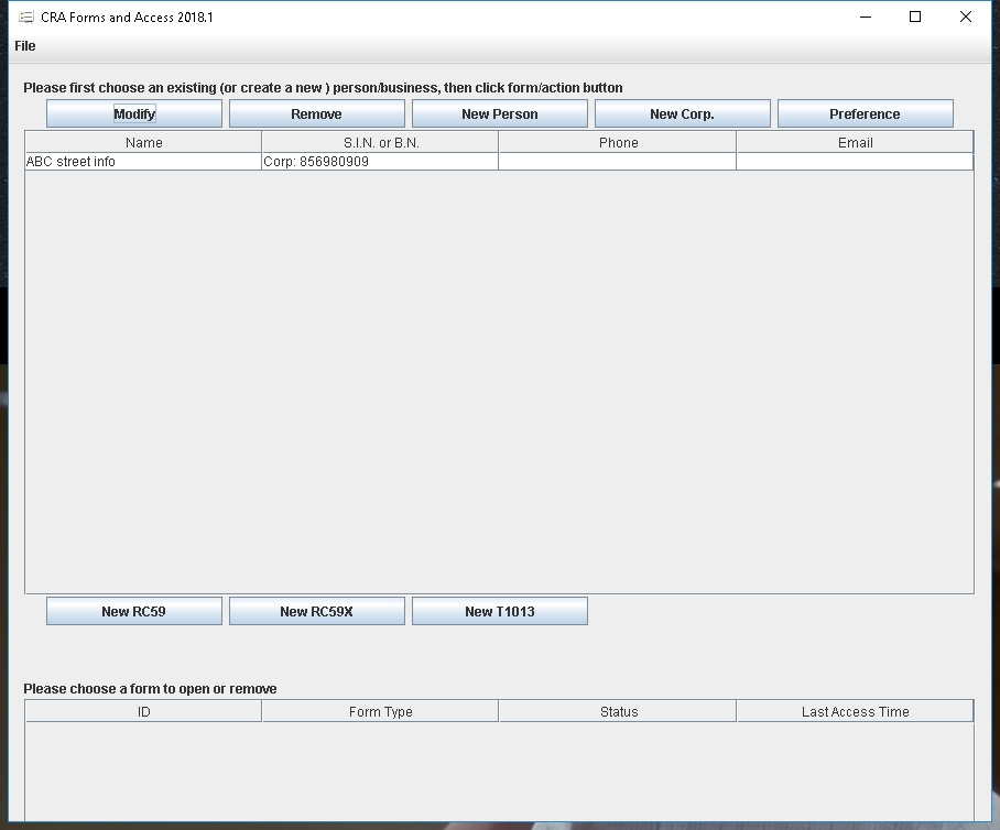 Canada Tax Software Arcadia Solution Corp. Canadian Tax Software
